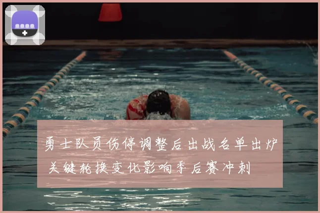勇士队员伤停调整后出战名单出炉 关键轮换变化影响季后赛冲刺